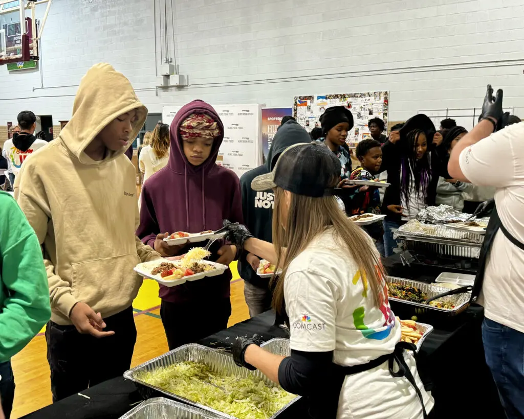 Volunteers Serving Kids