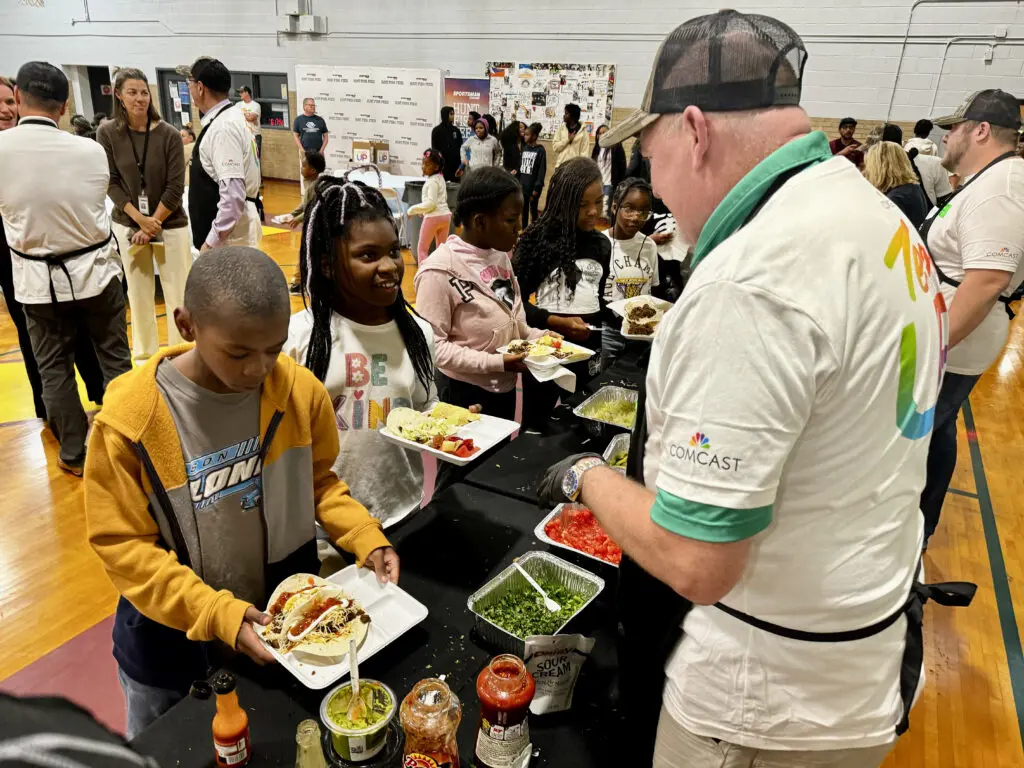 Volunteers Serving Kids