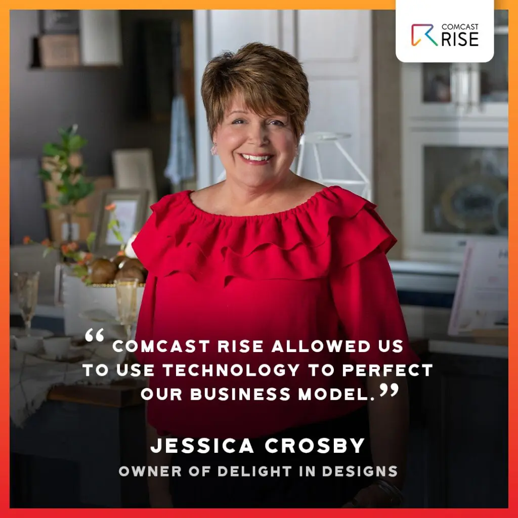 Jessica Crosby Comcast RISE quote