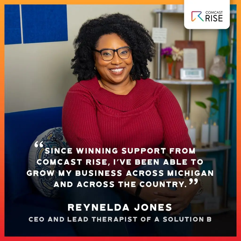 Reynelda Jones, former Comcast RISE recipient quote