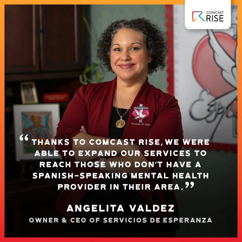 Angelita Valdez Comcast RISE quote