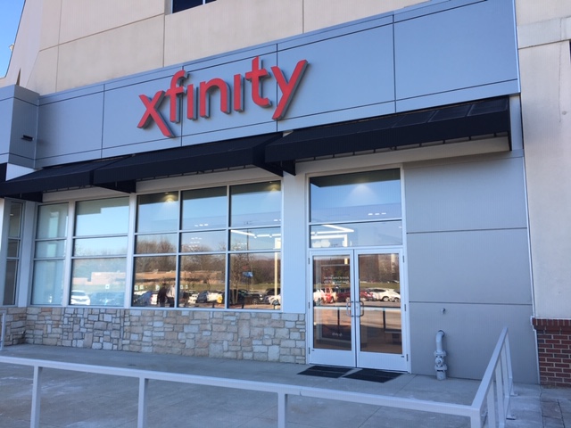 Exterior of the Xfinity Store in Dearborn, MI.