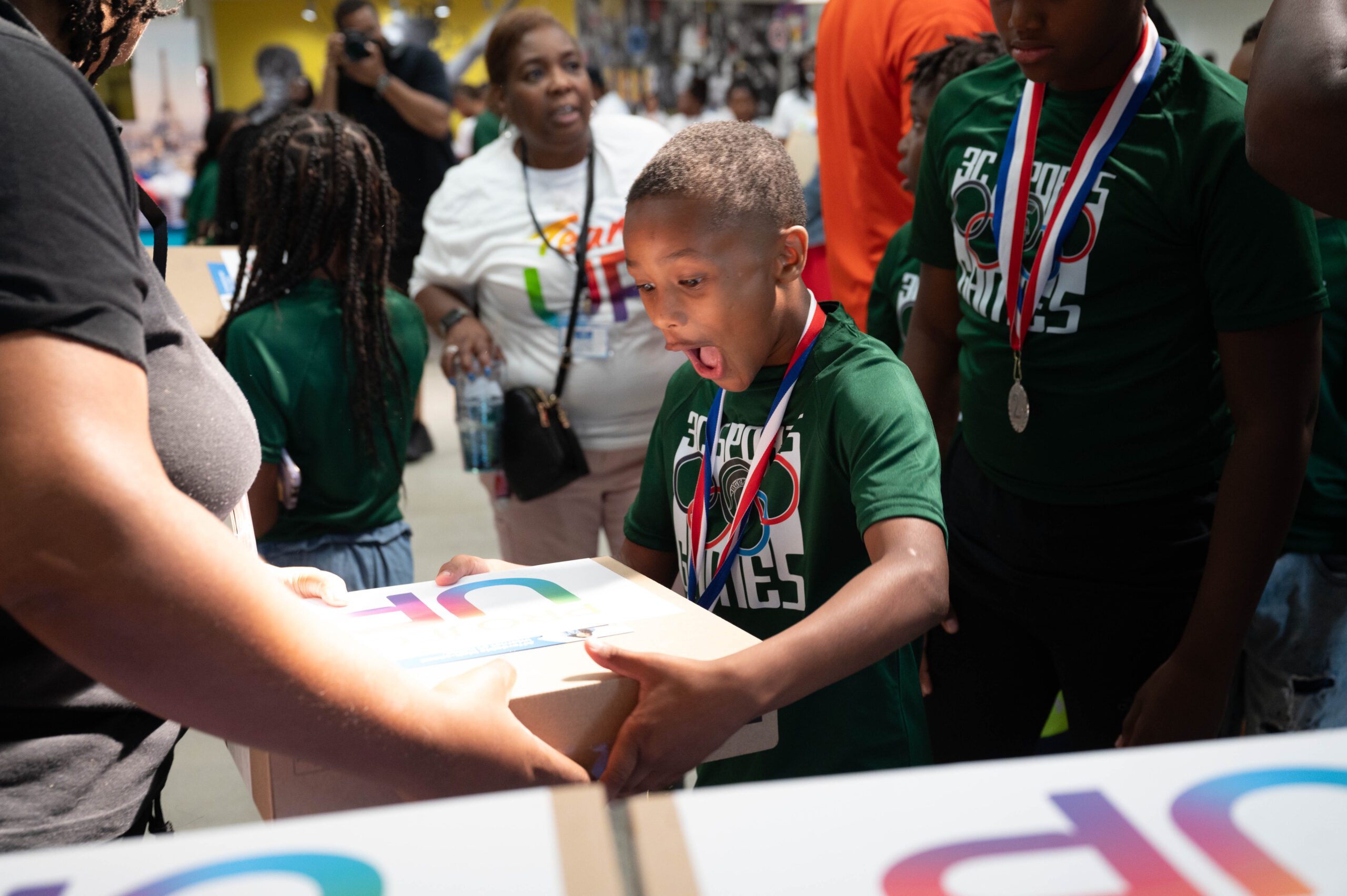 Boys & Girls Club of Southeastern Detroit were gifted laptops by Comcast to support their future of possibilities.