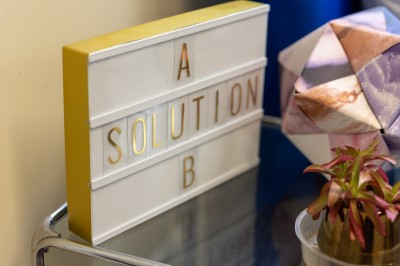 A Solution B board